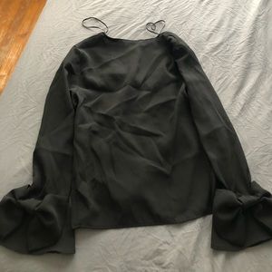 Zara bow blouse